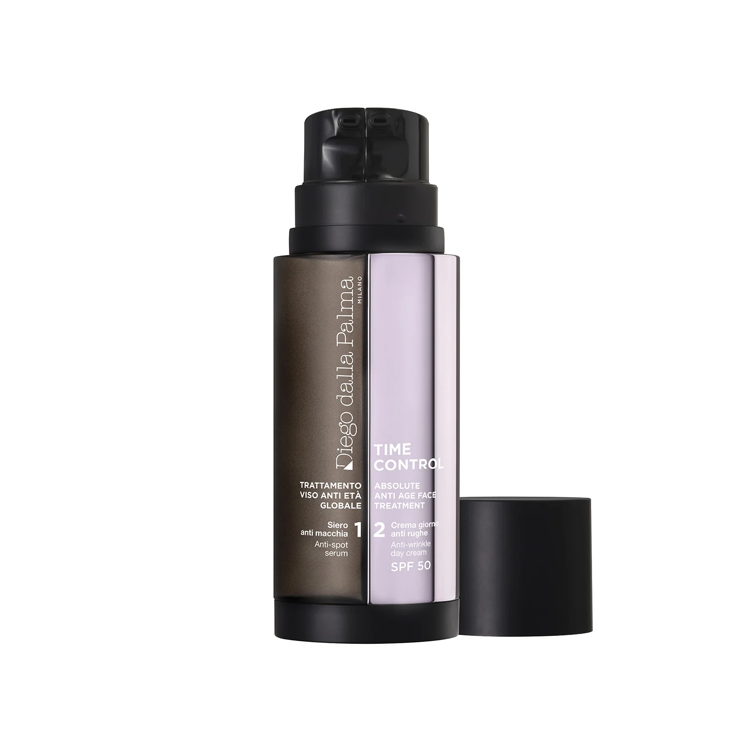 Time Control Trattamento Viso Anti Età Globale - Tratt.viso 24 ore effetto globale, Crema viso giorno antirughe, Siero viso antirughe, Siero viso effetto globale