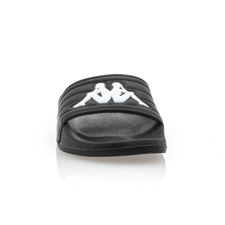 Chanclas/sandalias de dedo negras para niño