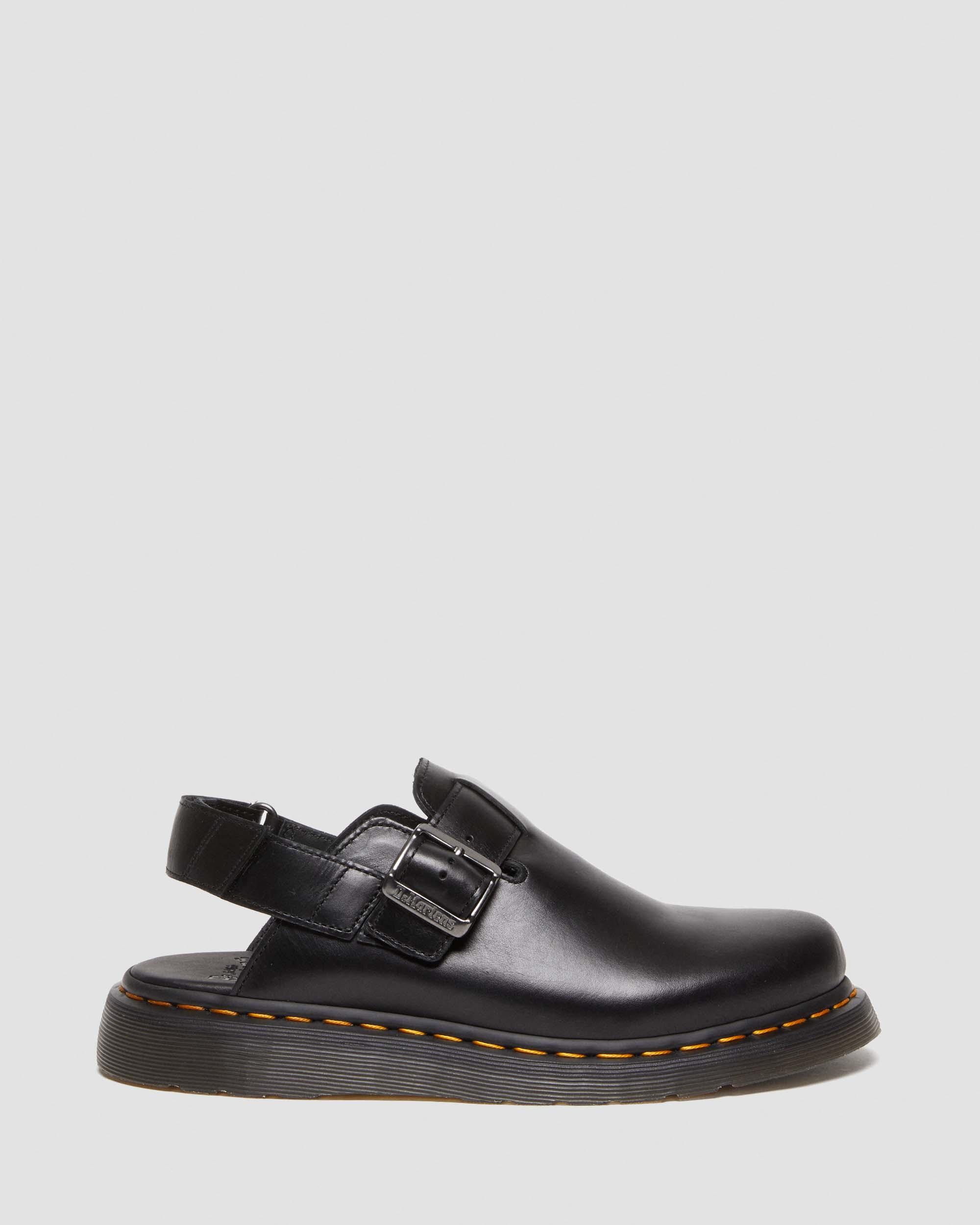 Jorge II Brando Leather Slingback Mules