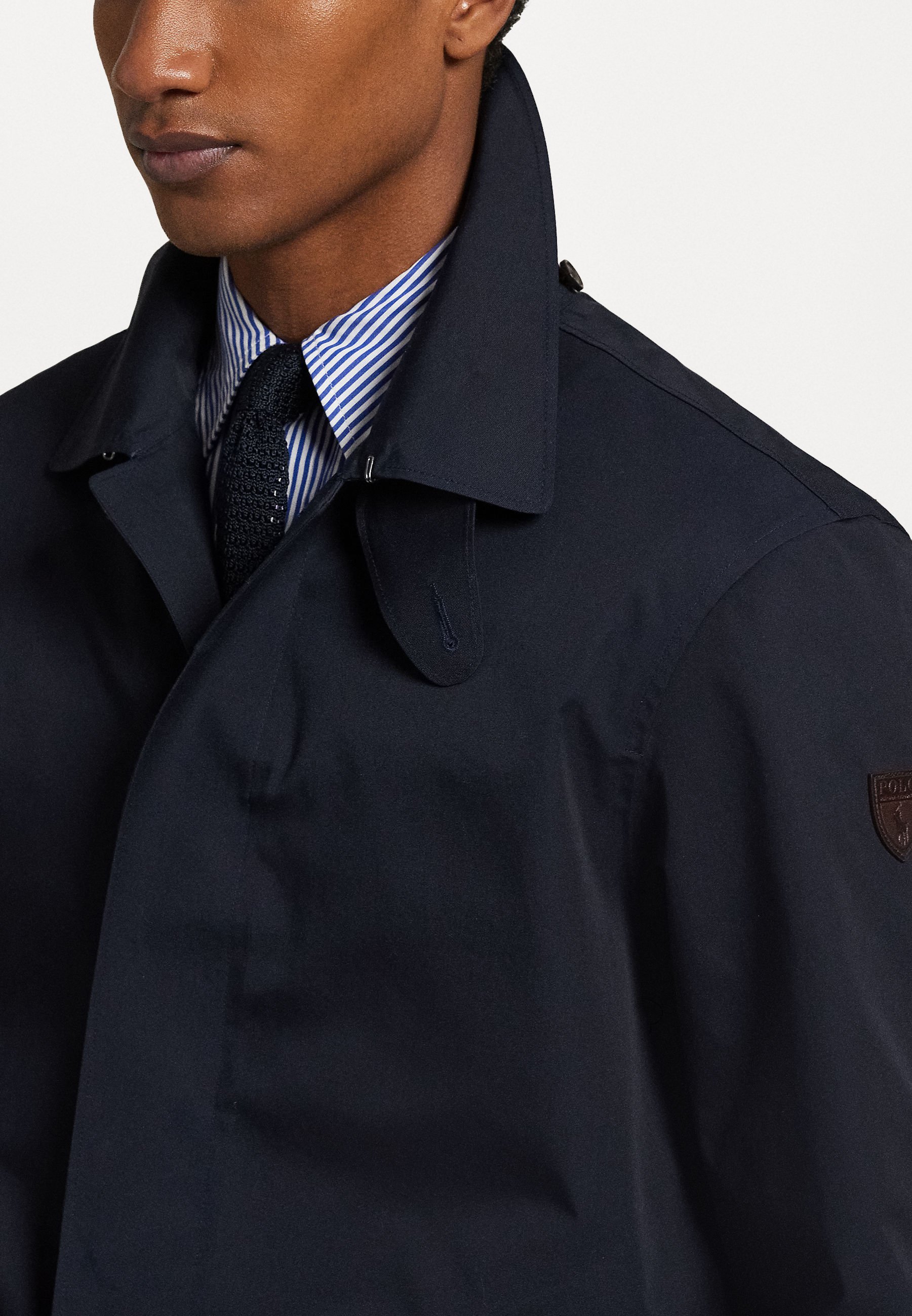 Polo Ralph Lauren WATERAFSTOTENDE WANDELCOAT MET CAPUCHON - Trenchcoat - collectie marineblauw