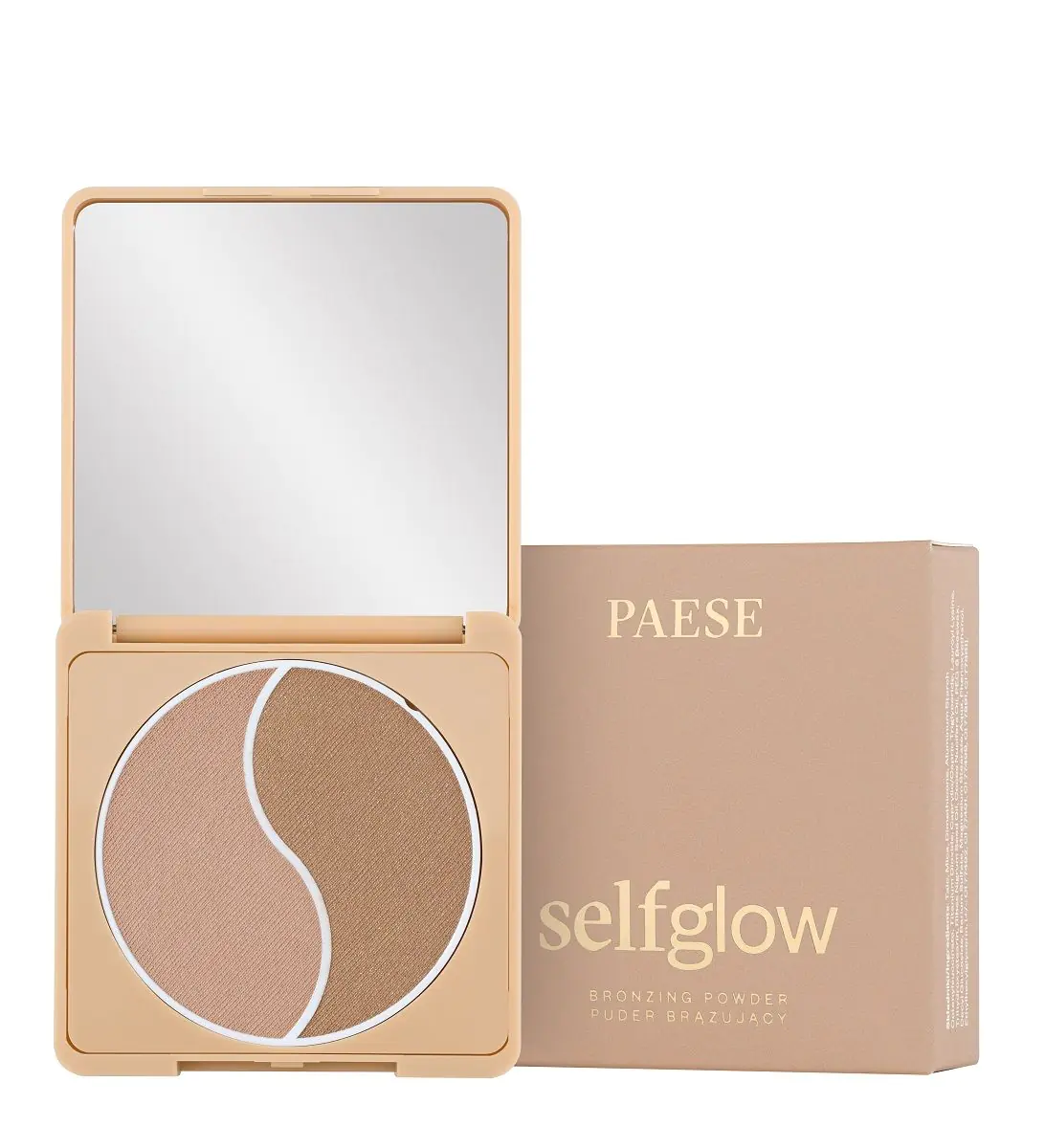 Paese Self Glow Puder brązujący, Light