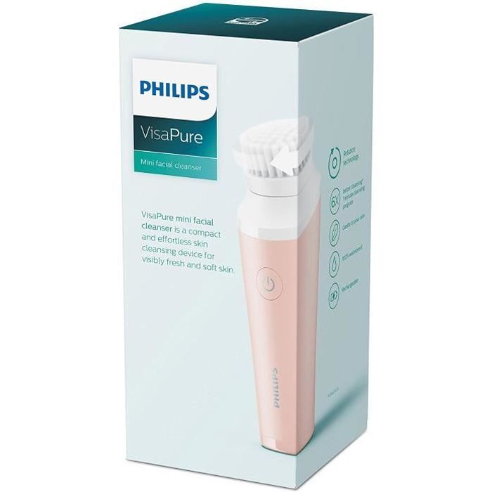 PHILIPS BSC111/06 Visapure Mini Cepillo Limpiador Facial