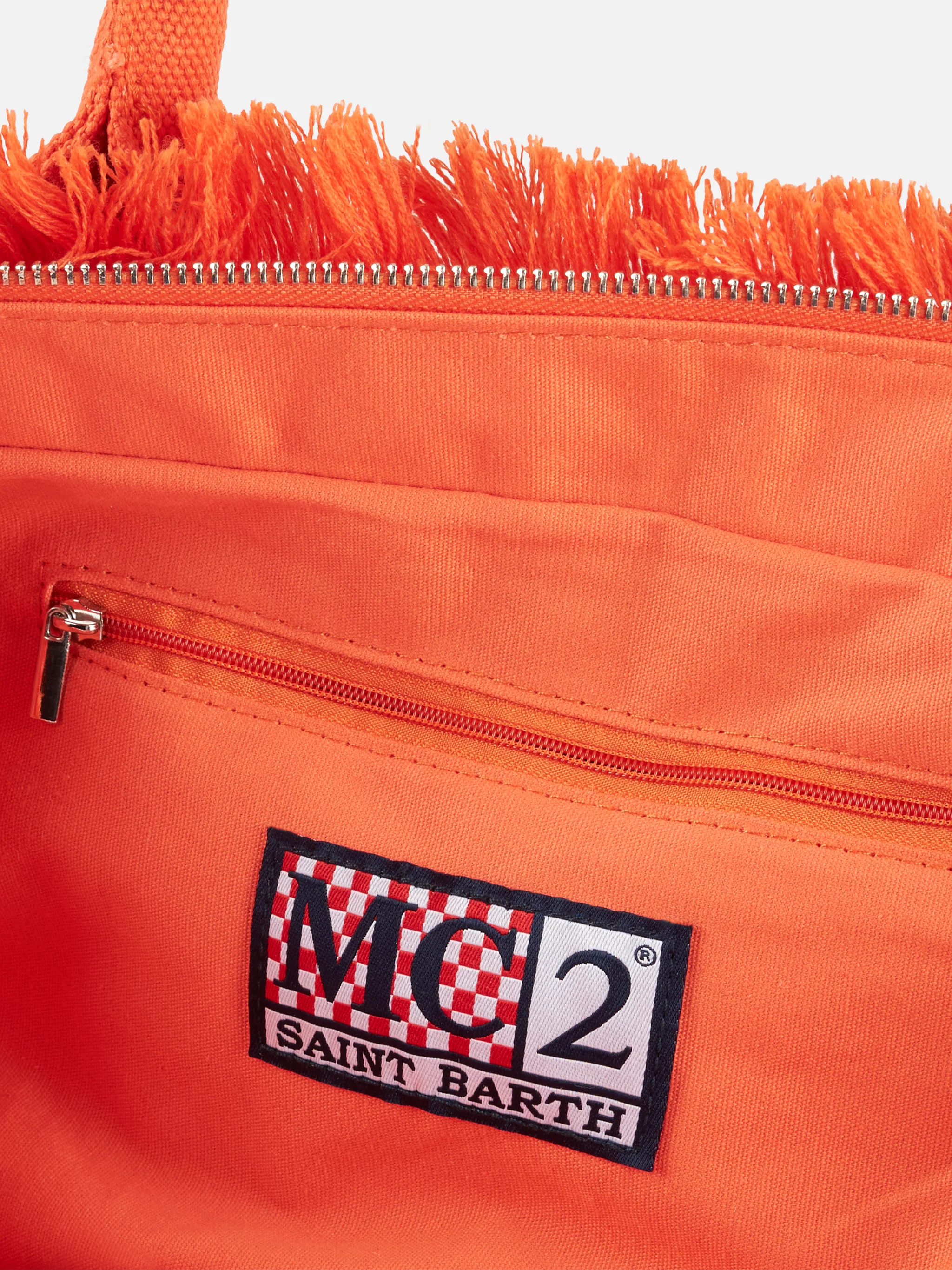 Vanity gehaakte schoudertas met patroon
