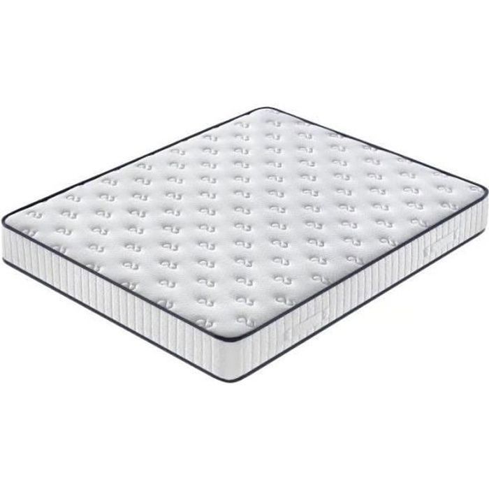 Colchón de 160x200 cm - Espuma de 22 cm de grosor - Espuma viscoelástica de lujo - Firmeza y confort DEWINNER
