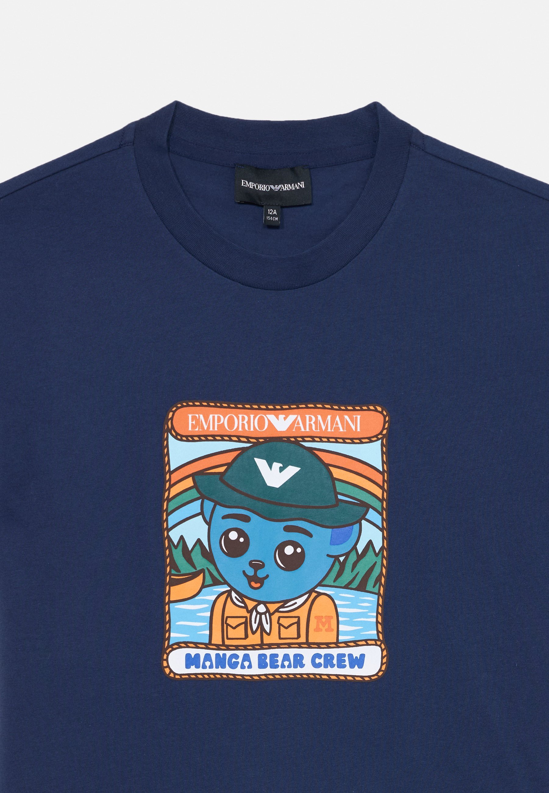 Emporio Armani UNISEX - T-shirt stampata - accademia navale