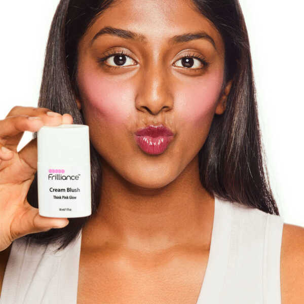 Krémová tvářenka Frilliance v odstínu Think Pink Glow 30 ml