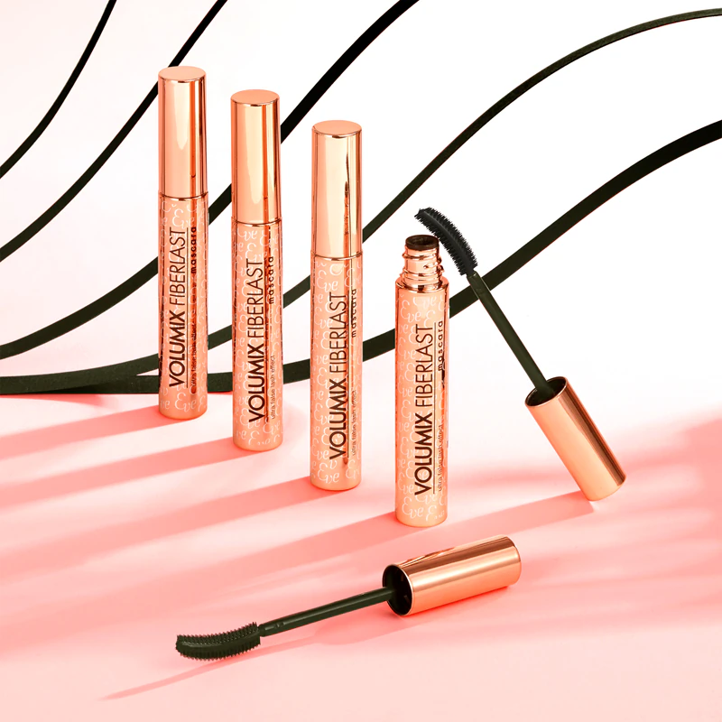 Řasenka Eveline Cosmetics Volumix Fiberlast Rose False Lash