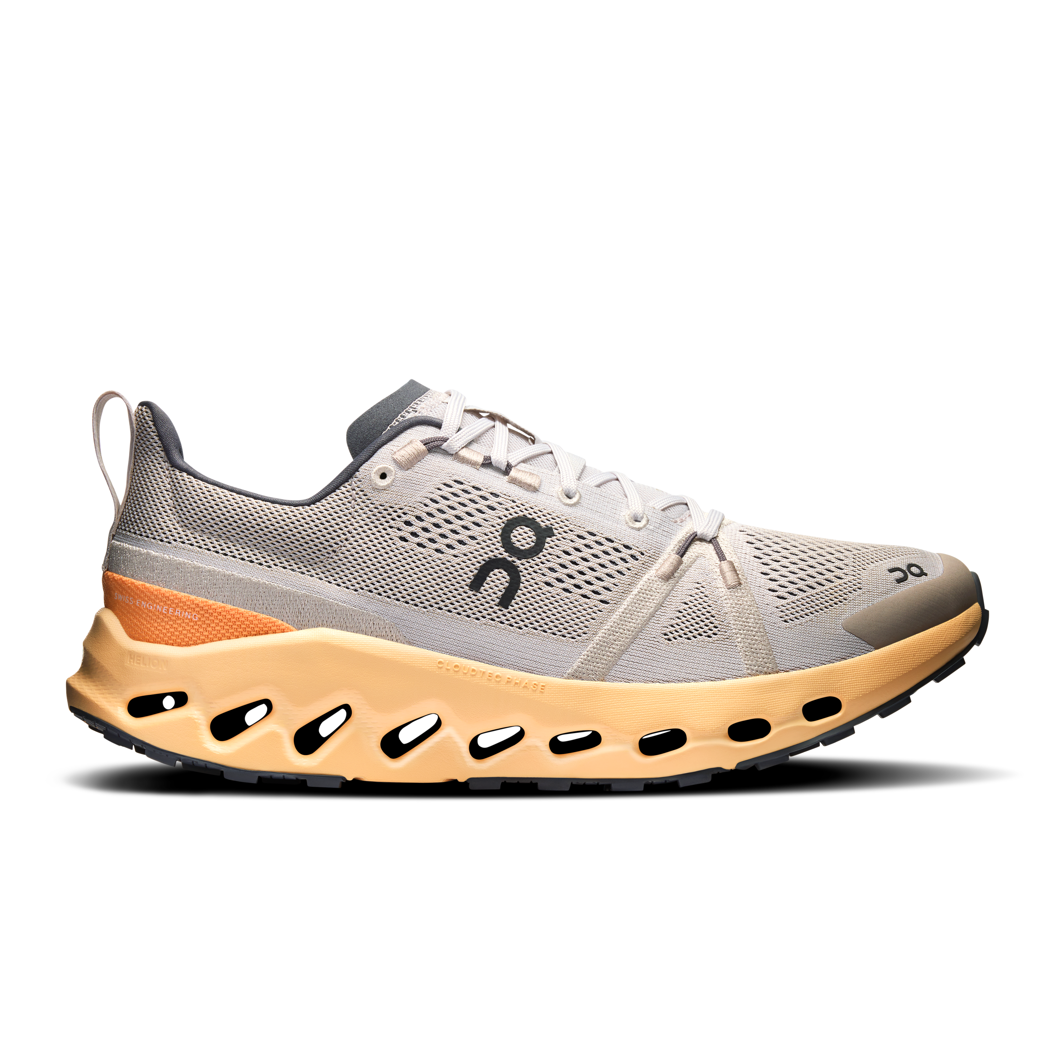 On Zapatillas Cloudsurfer Trail para hombre, color plata | Rubio