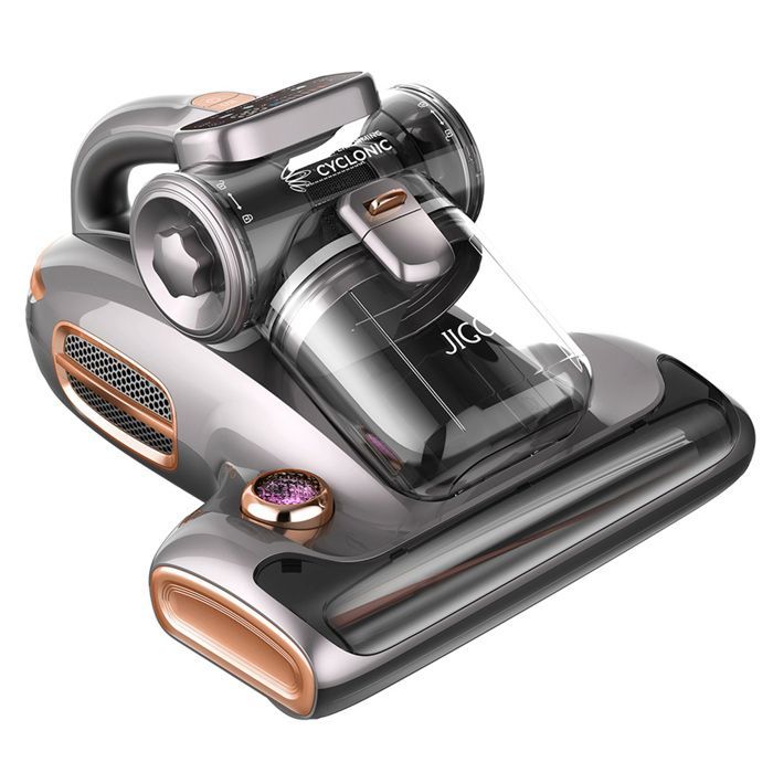 JIGOO T600 lit matelas aspirateur gris-UE-double coupe conception-99,99%