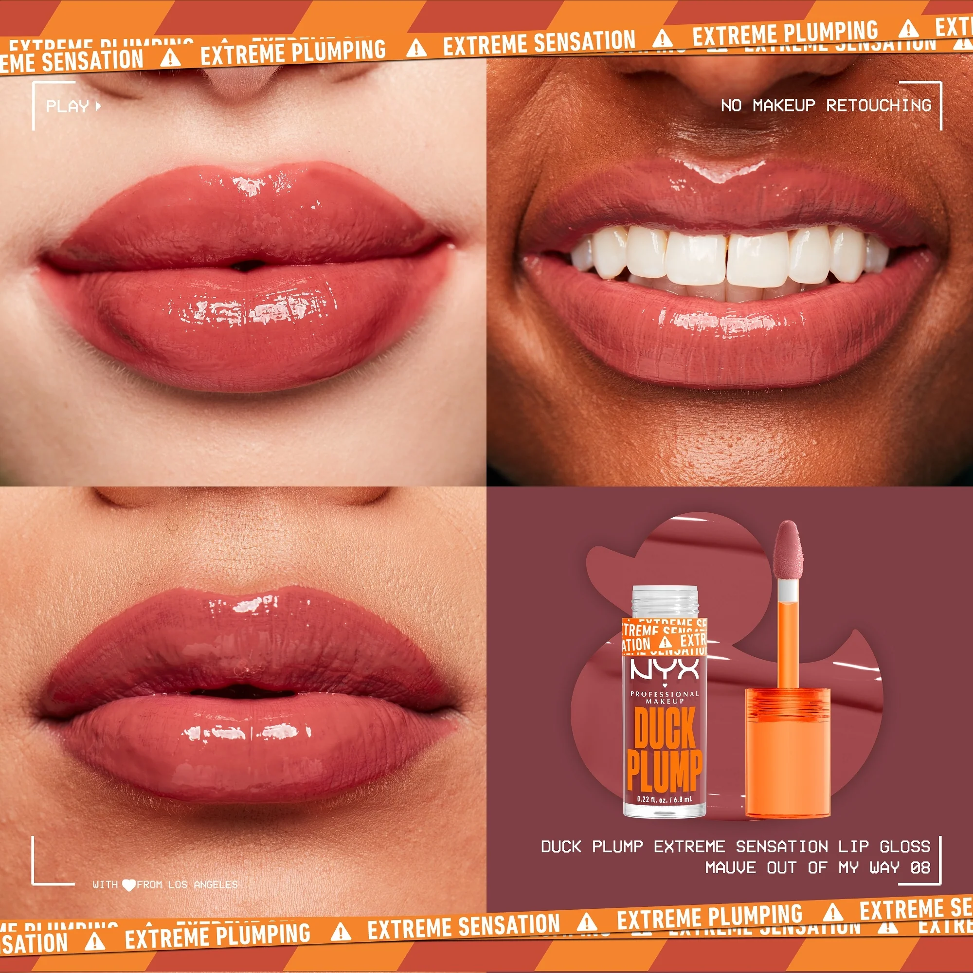Labbra Duck Plump Gloss Rimpolpante - Gloss, Volumizzante Labbra