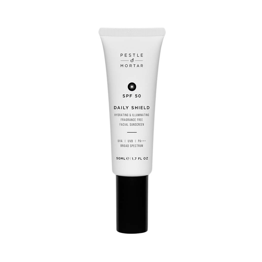 Denný ochranný krém na tvár Pestle & Mortar SPF 50 - 50 ml