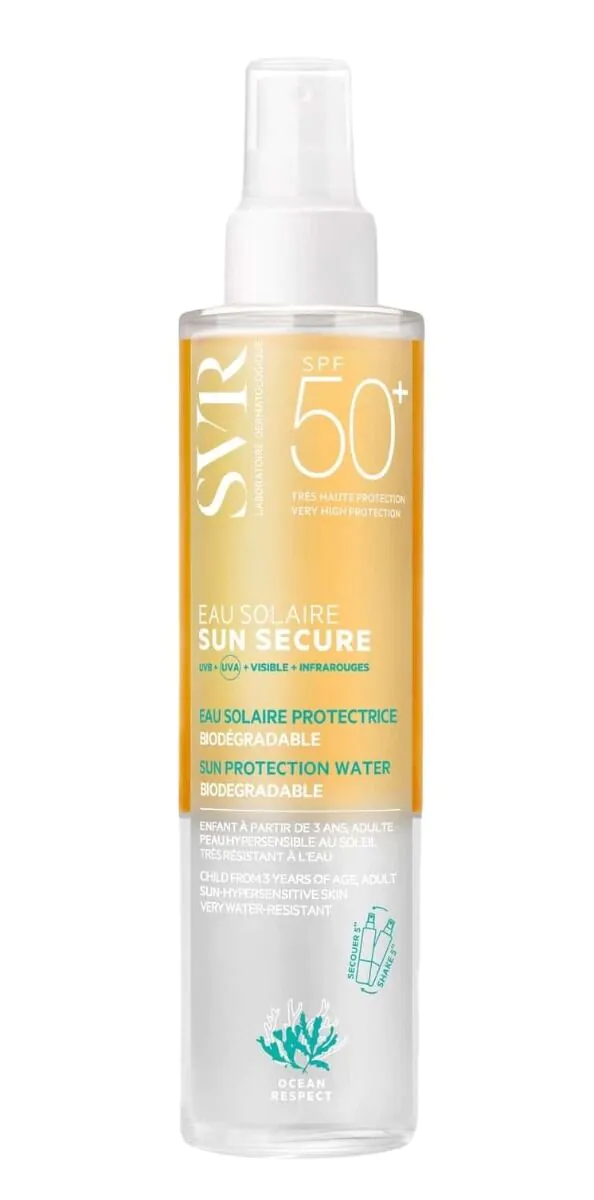 SVR Sun Secure Eau Solaire Ochronny spray SPF50+