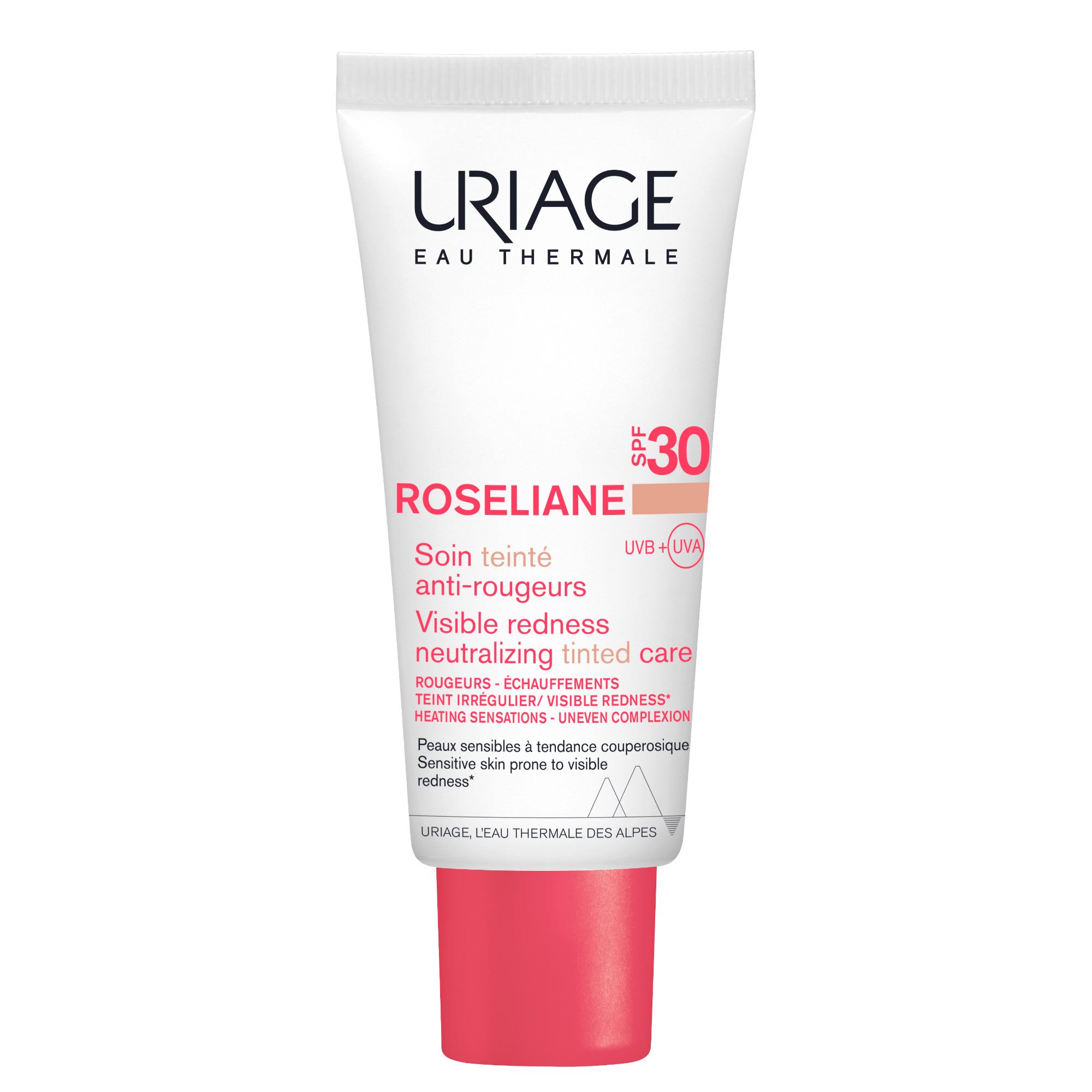Roséliane CC krém SPF30 ružový tón Hydratačné krémy na tvár z lekárne
