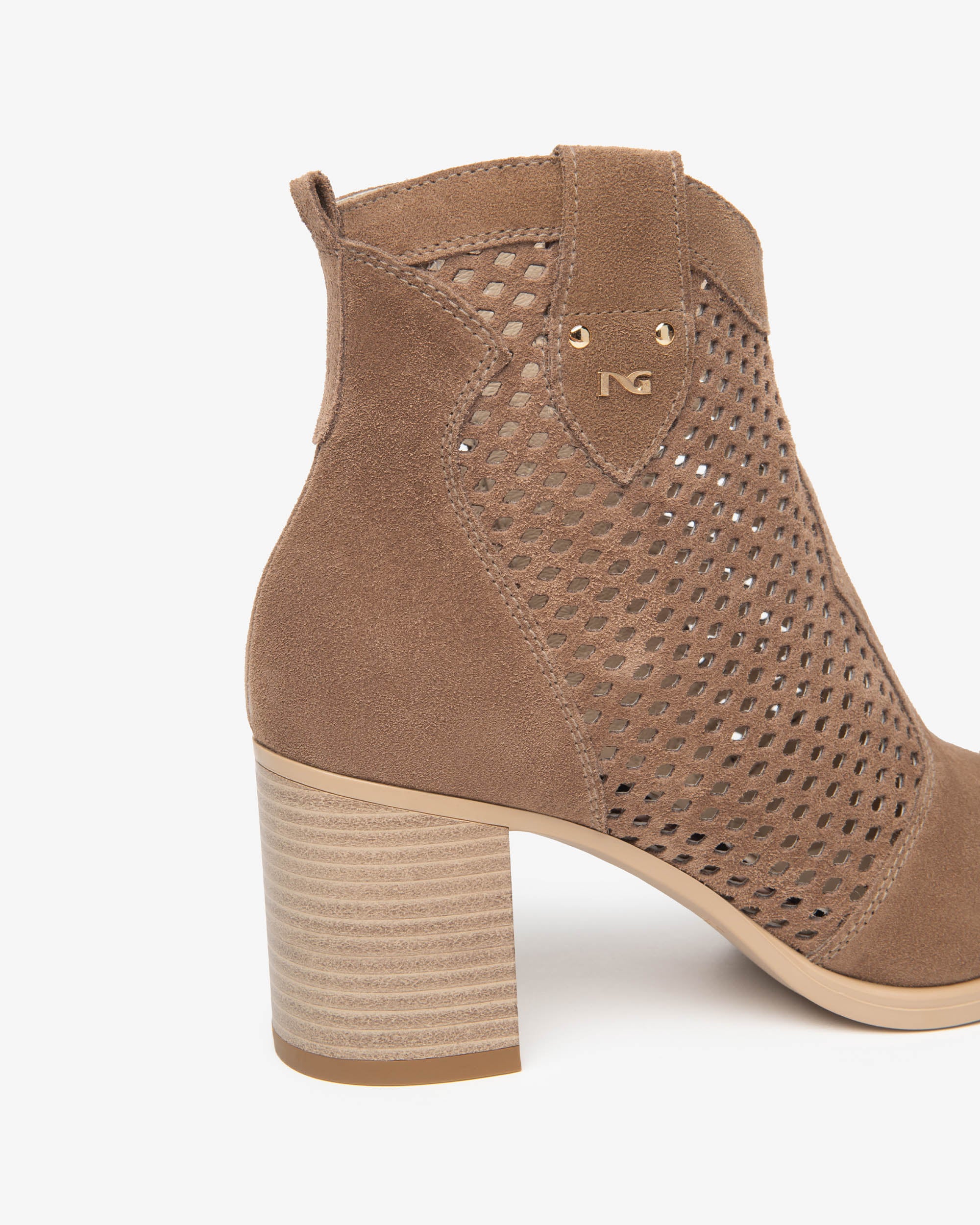  Damen-Wildlederstiefeletten