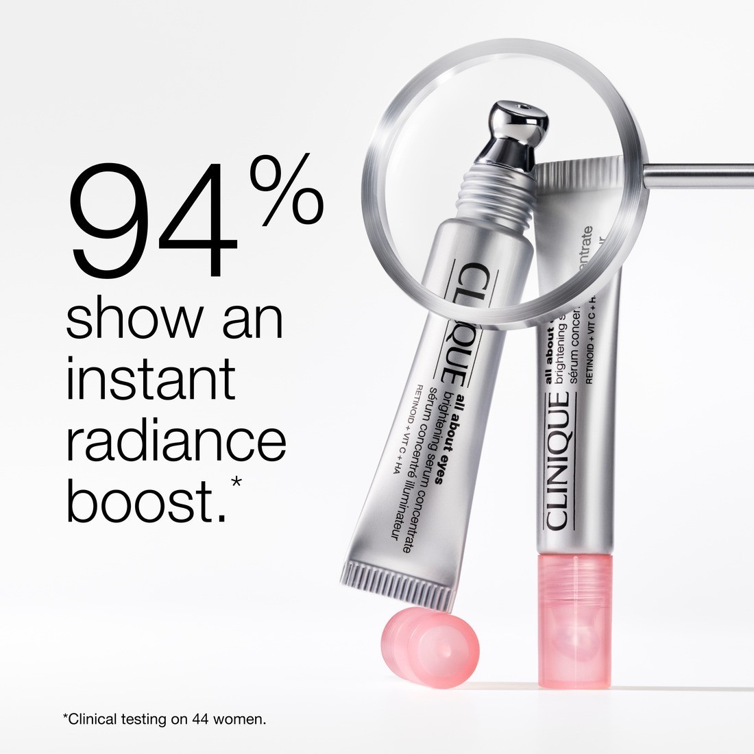 Clinique očné sérum „All About Eyes rozjasňujúce koncentrované sérum“ – 10 ml
