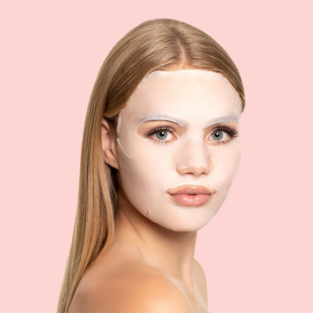 STARSKIN® lakštinė veido kaukė „Orglamic™ Pink Cactus“ – 1 vnt.