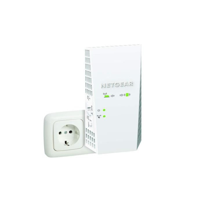 Repetidor Wi-Fi Mesh NETGEAR EX7300 - AC2200 - 2,2 Gbps - Roaming Inteligente