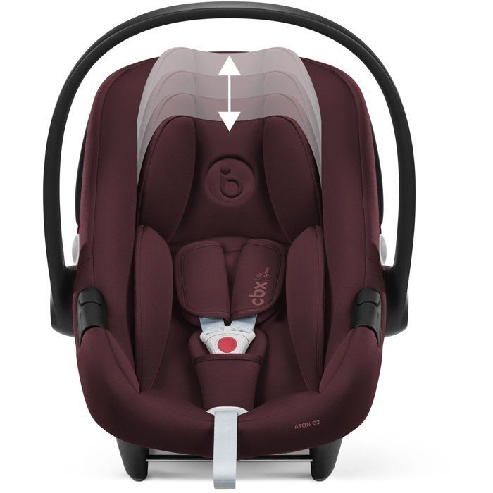 Siège-auto - CBX BY CYBEX - ATON B2 - Groupe 0+ - I-Size - Réducteur - Rouge