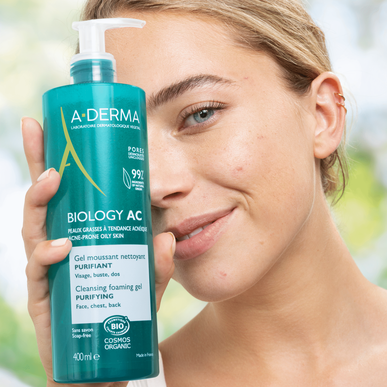 A-Derma Biology AC Purifying Cleansing Foaming Gel Puhdistava vaahtoava geeli 400 ml 400 ml