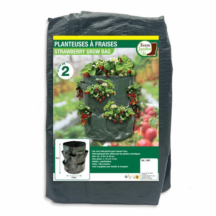Bolsa para plantar fresas - Bolsa para plantar fresas - X2