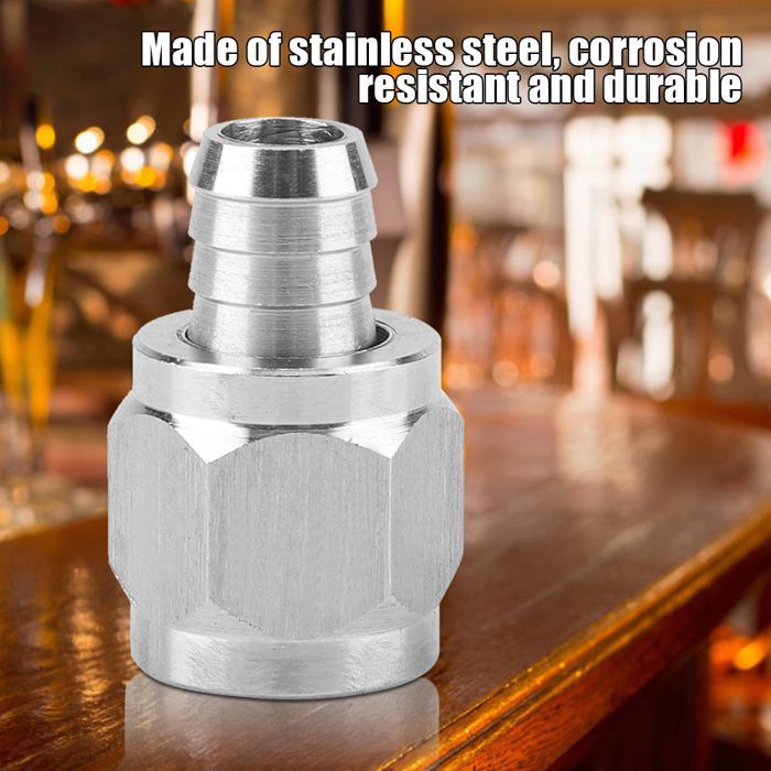Adaptateur de connecteur de pompe à bière en acier inoxydable pour MFL 1/4