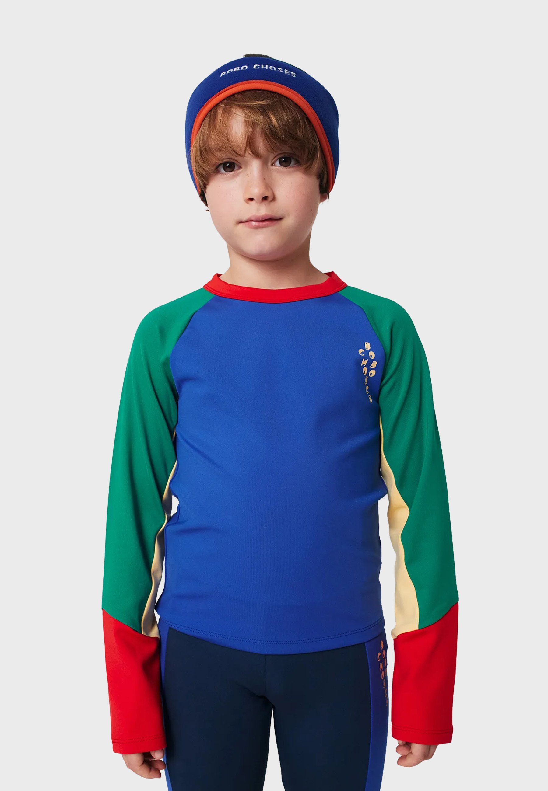 Bobo Choses BLOCK SPORTY UNISEX - Top s dlouhým rukávem - multicolor