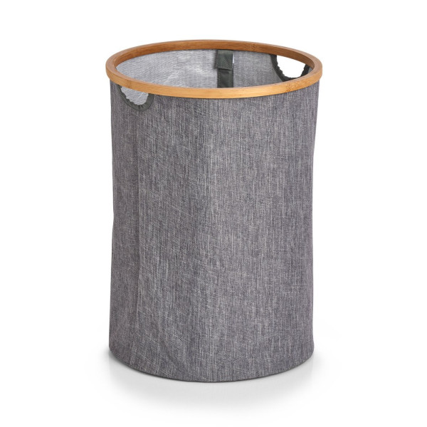 Kosz na pranie z bambusową obręczą, 50 L, ZELLER