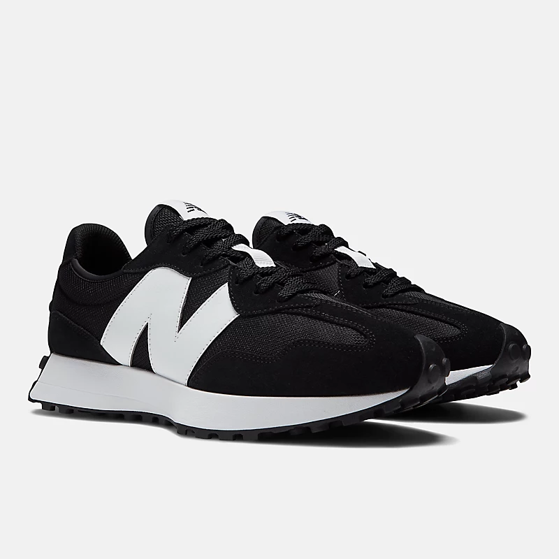 Unisex 327 - Negru cu Alb