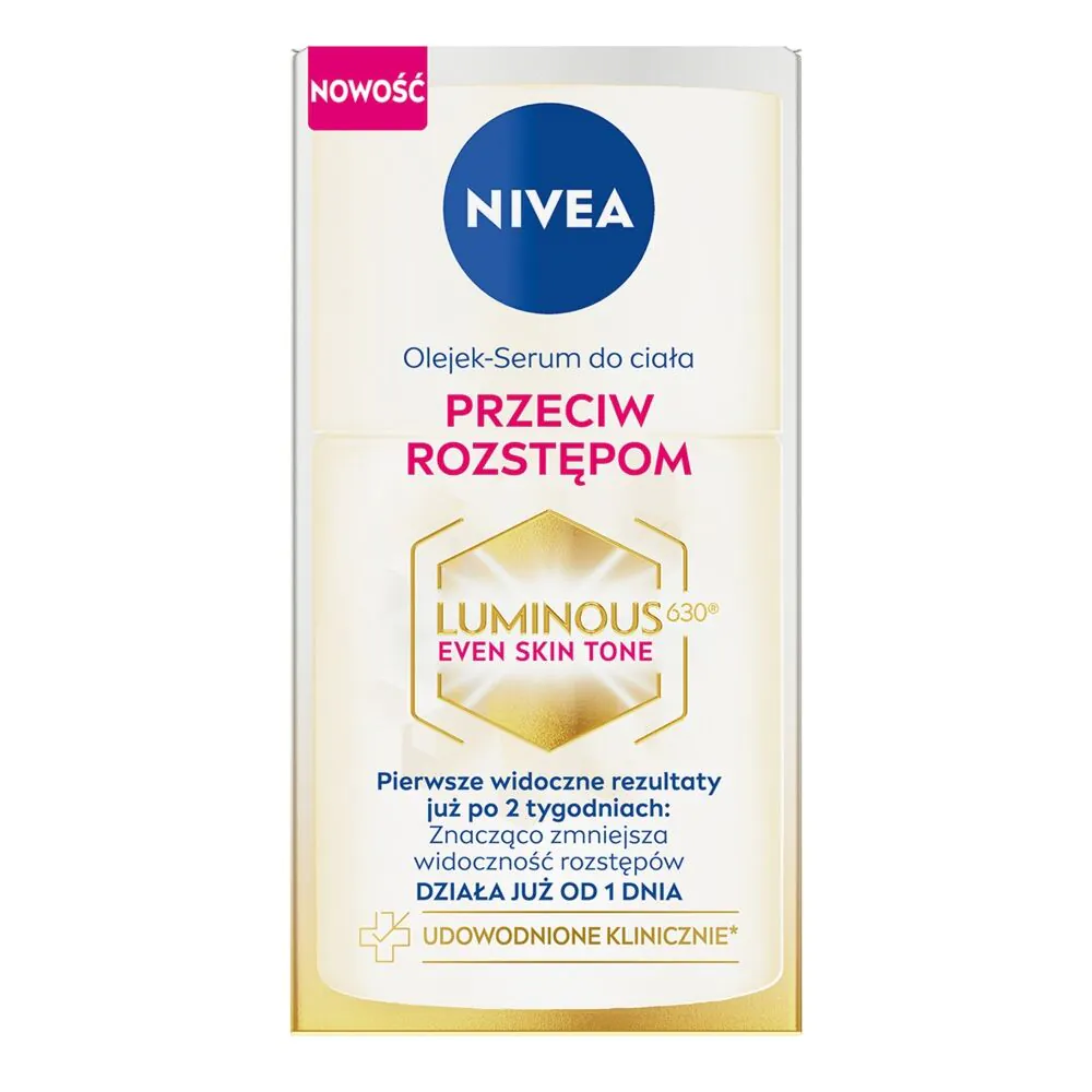 Nivea Luminous 630® Even Skin Tone - Oil Serum do ciałaanti stretch marks 100 ml