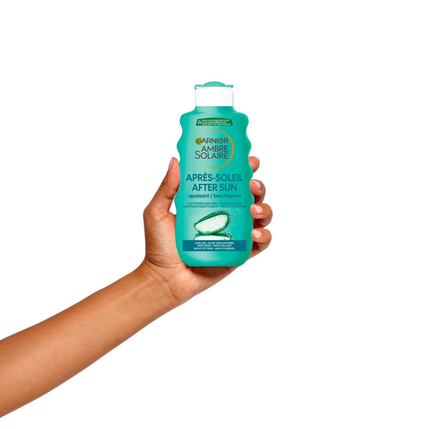 Garnier Lait Après Soleil Hydratant 24H Apaisant à l'Aloe Vera Visage & corps