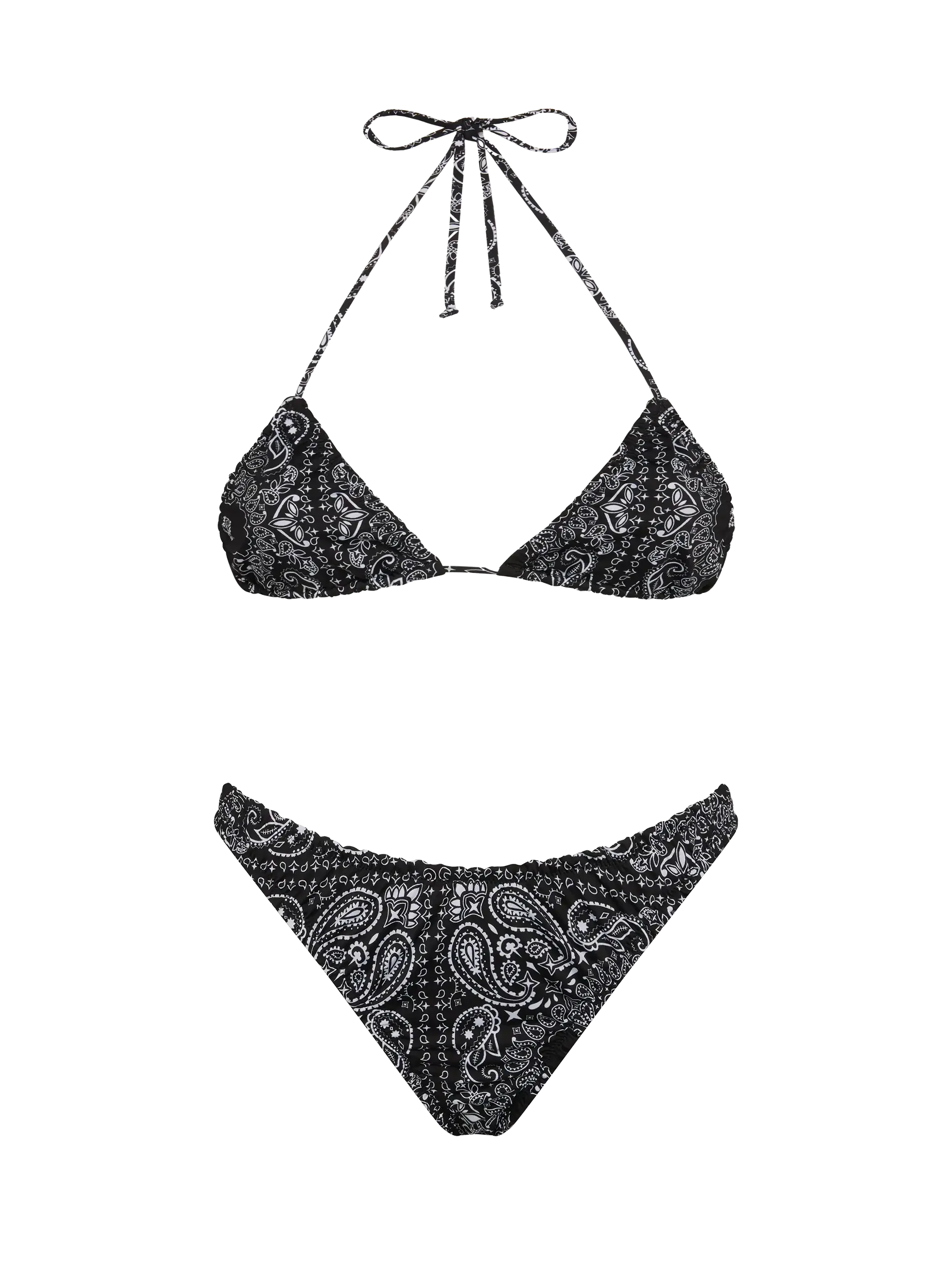 Nilly Nalu driehoekbikini met bandana-print