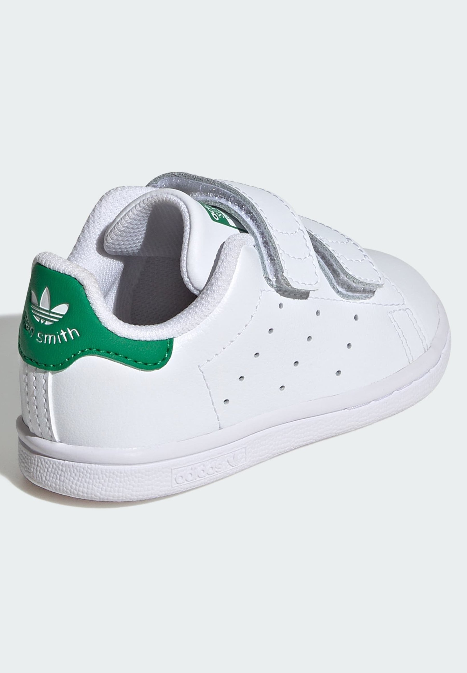 adidas Originals STAN SMITH COMFORT CLOSURE KIDS - Babyschoenen - ftwr wit ftwr wit groen