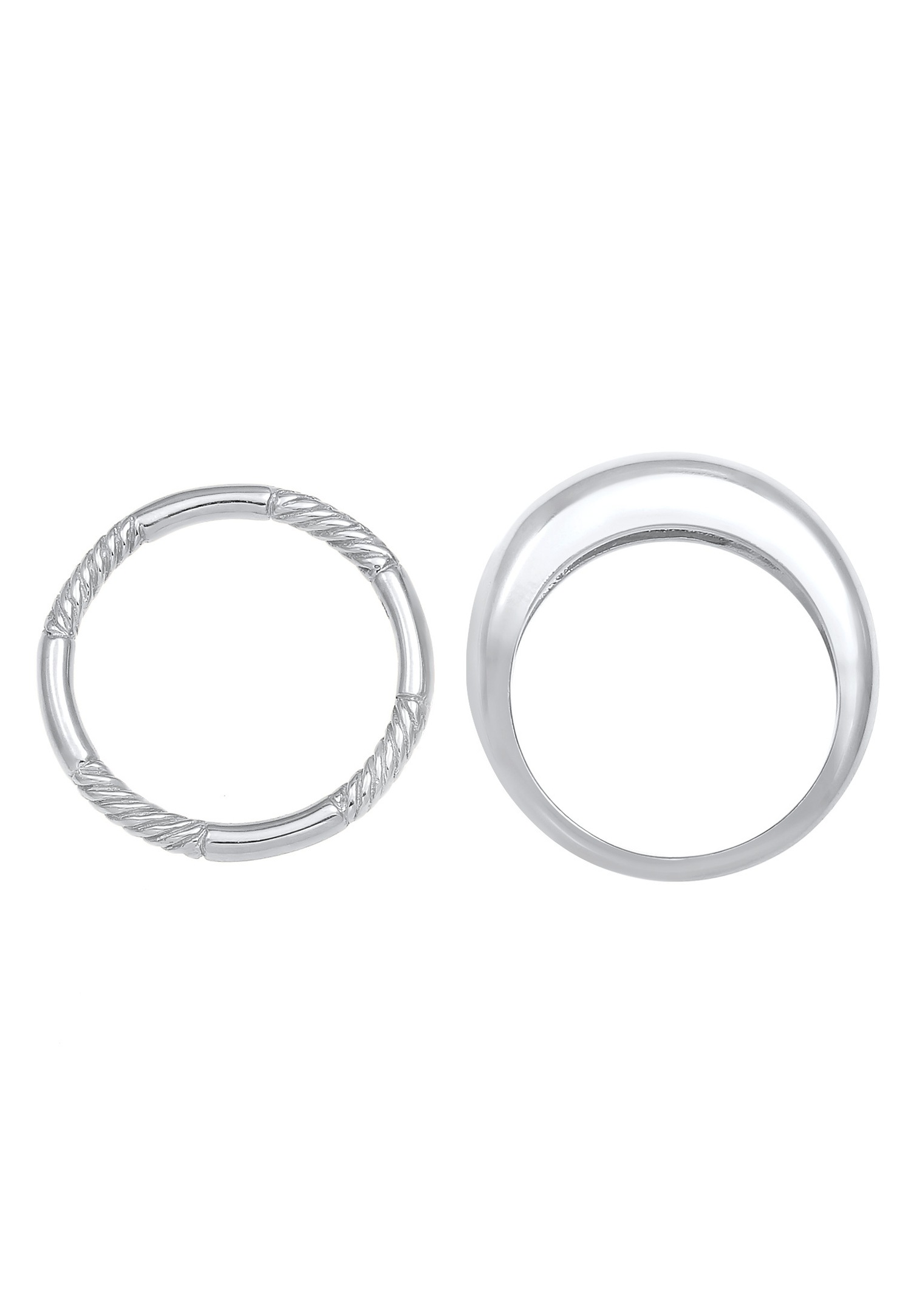 Elli Bague pour dames en argent sterling 925 plaqué or