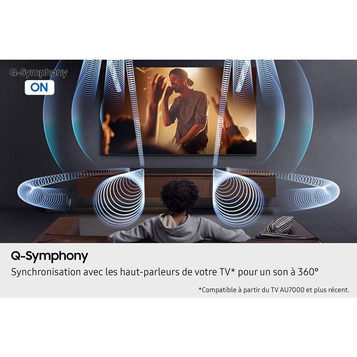Soundbar Samsung serie Q Q850F: Q810F + altoparlanti SWA-9500S 2025