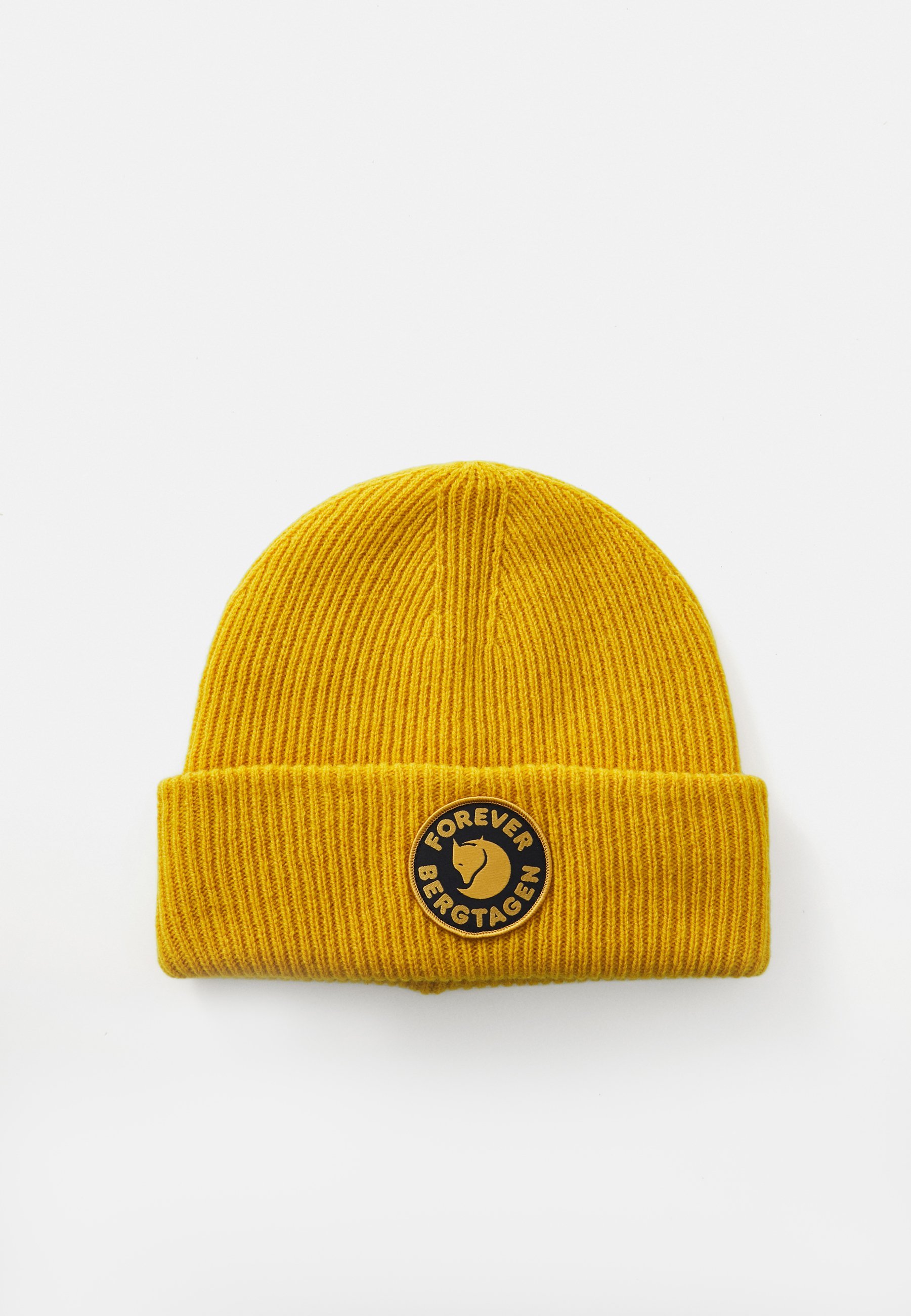 Fjällräven BERGTAGEN FOREVER WOOL BEANIE UNISEX - Bonnet - mustard yellow