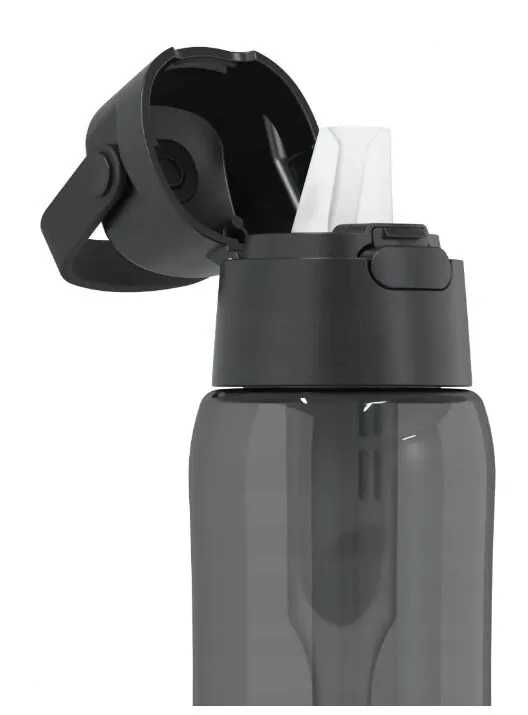 Dafi Solid Fitmania Black 0,5l - Butelka z wkładem filrtującym