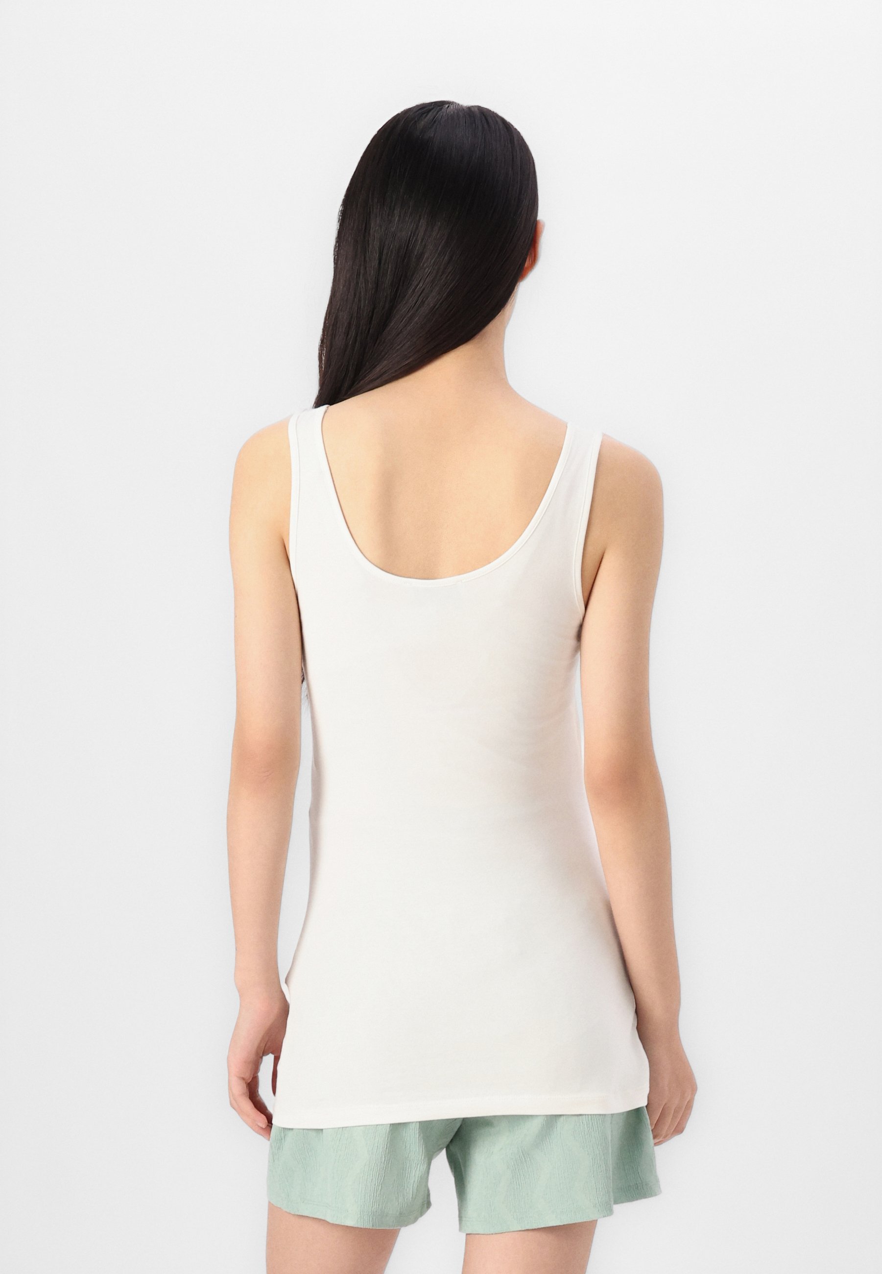 Anna Field MAMA NURSING TANK MATERNITY - Top - egret