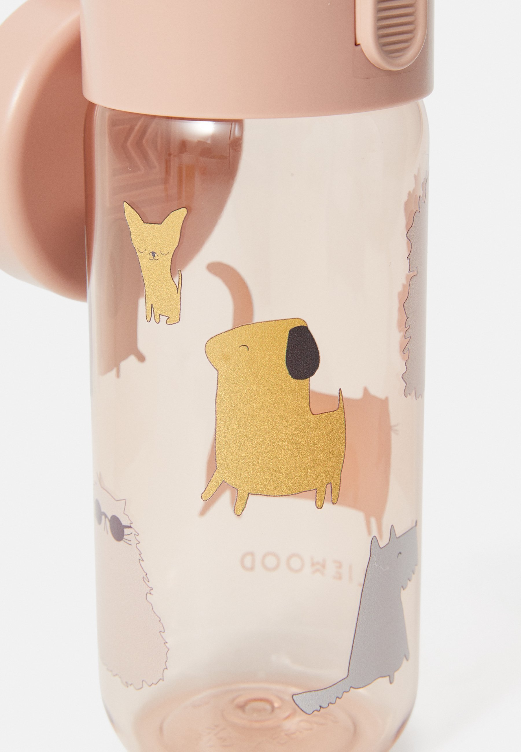 Liewood CLEMENCE FLES 350 ML UNISEX - Drinkfles - katten en honden/zanderig