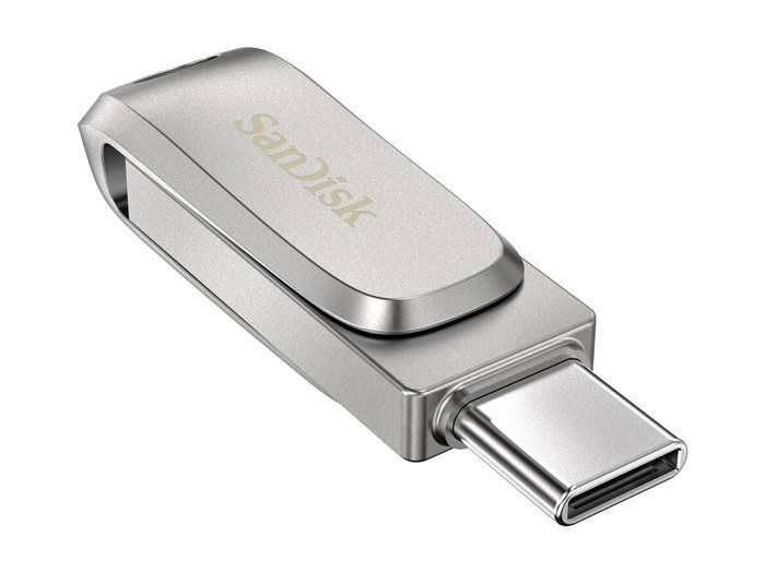 Clé USB - Sandisk - Ultra Dual Drive Luxe - 256 Go - USB-C - 150 Mo/s