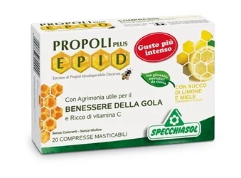 SPECCHIASOL Specchiasol Epid Citroen en Honing 20 Kauwtabletten Voedingssupplement voor de Keel