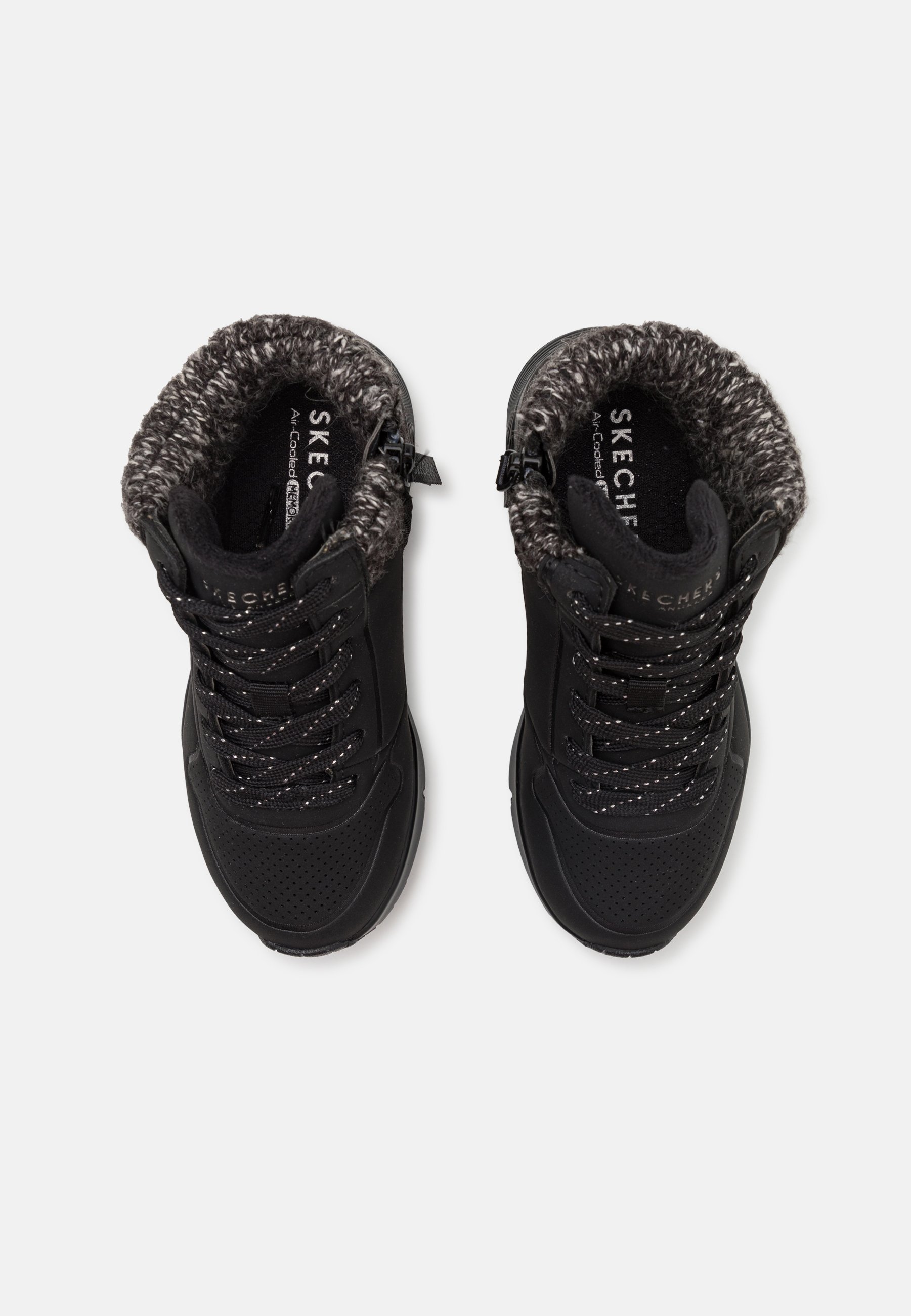 Skechers UNO GEN1 - Ghete cu șireturi - negre