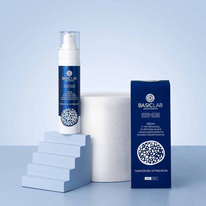 Sérum hidratante antirrugas Esteticus da BasicLab Dermocosmetics