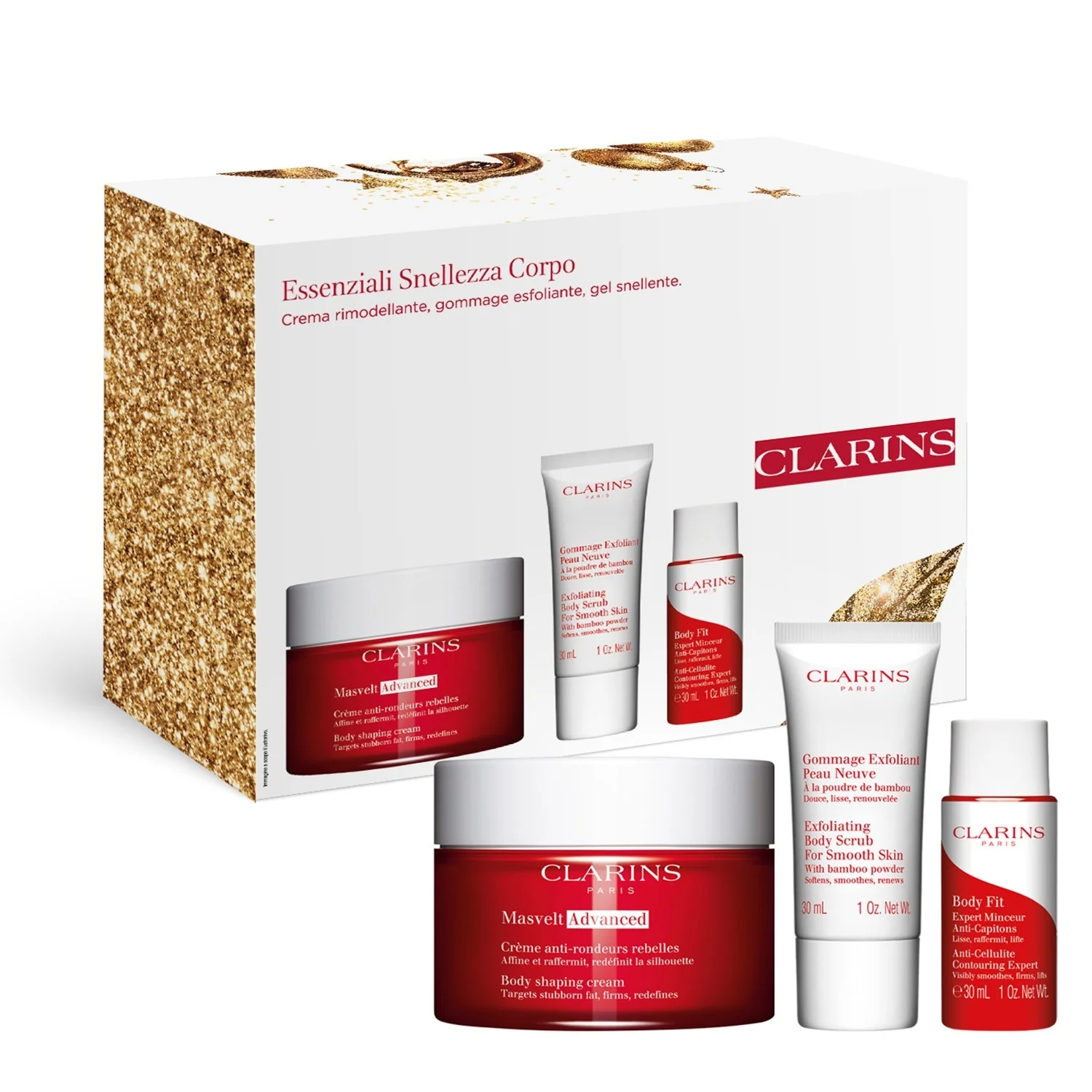 Body Care Essenziali Snellezza Corpo - Cofanetto Corpo, Crema corpo rassodante