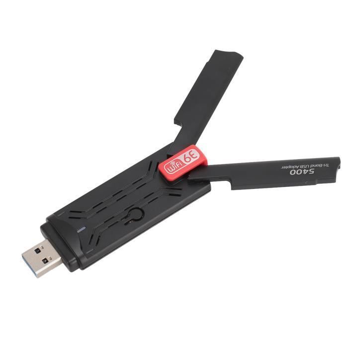 USB WiFi -sovitin 6E Tri-Band 5400Mbps langaton USB-verkkosovitin tietokoneelle