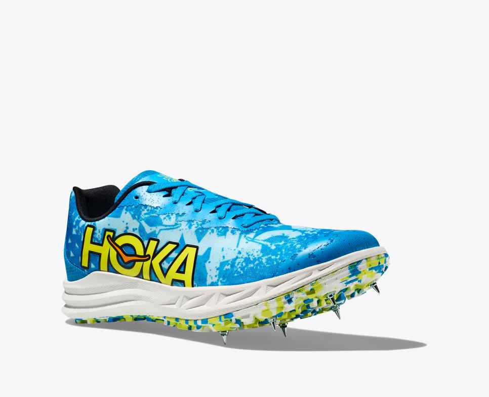 HOKA Crescendo XC Dive Kék / Ligetszépe