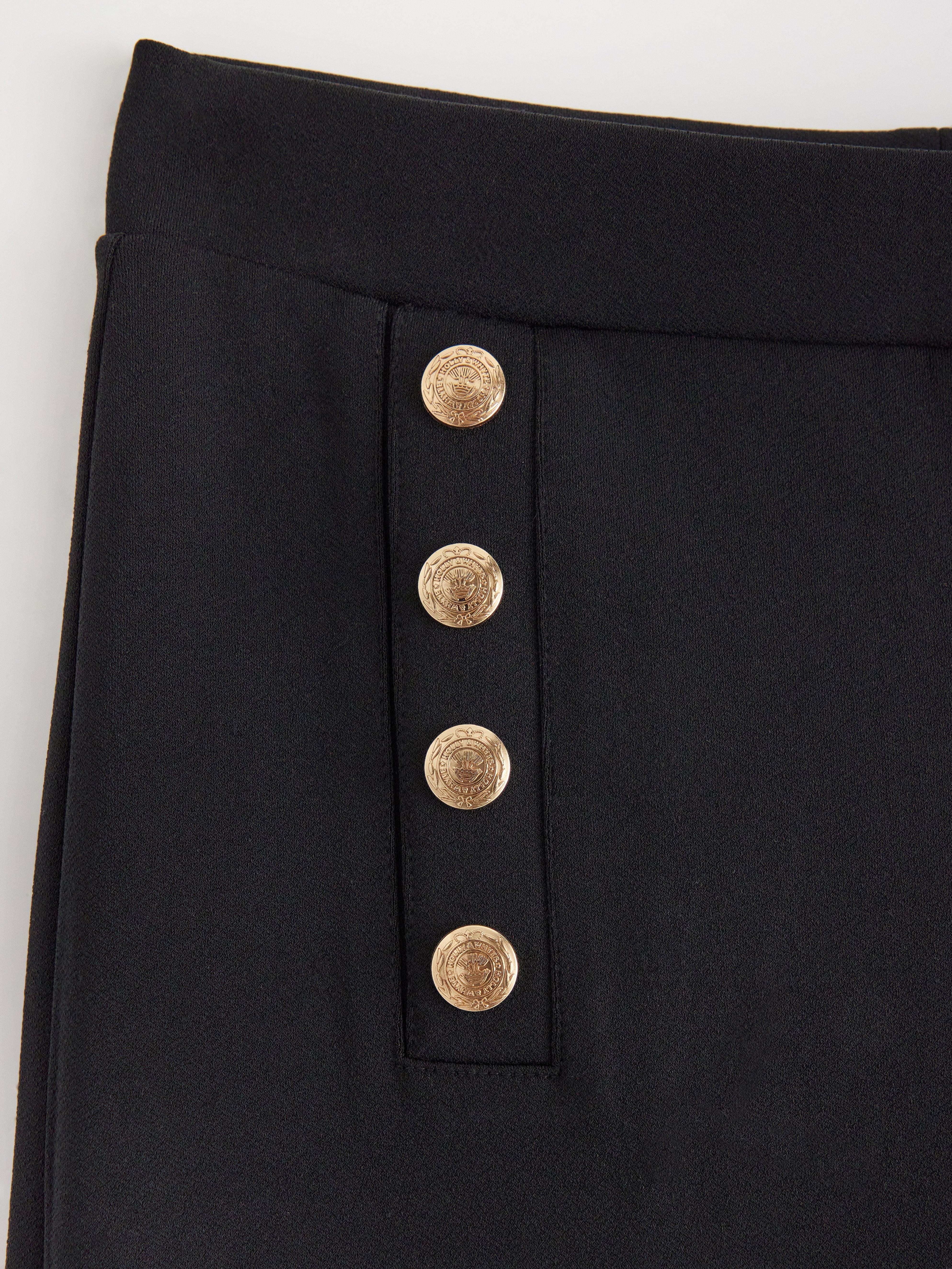 Pantalones extralargos negros