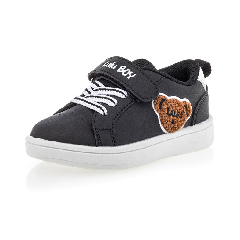 Zwarte sneakers voor babyjongens