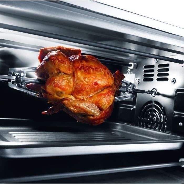 Mini horno - Con ventilador - DELONGHI - EO20792 - Negro - 20 L - 49 x 35 x 25,5 cm - 1300 W