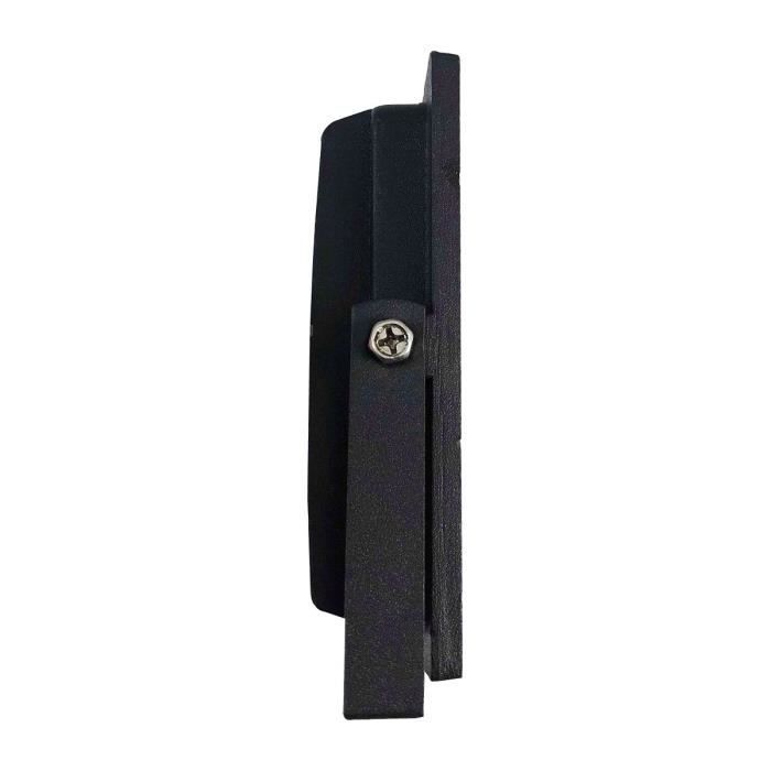 Focos LED negros de 10 W, 4500 K de alto brillo - EUROPALAMP - Paquete de 5 - Resistencia al agua IP65