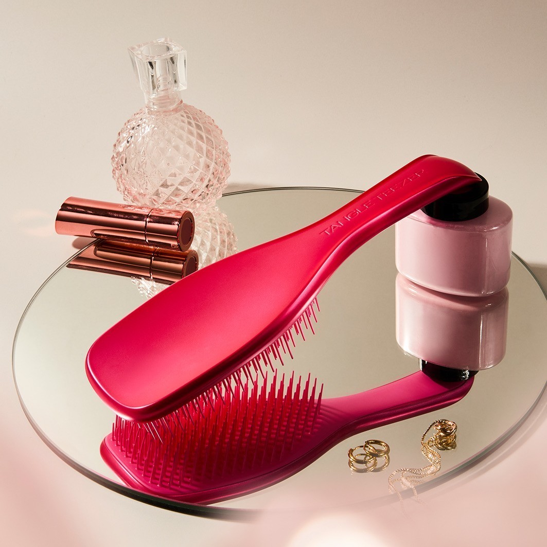 Tangle Teezer atšķetināšanas birste The Ultimate matu suka Chrome Pink Thrill - 1 gab.